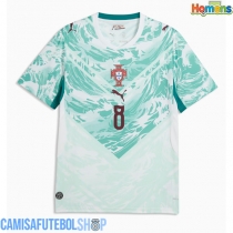 Camisa de time de futebol Portugal Bruno Fernandes #8 Replicas 2º Equipamento Mundo 2026 Manga Curta